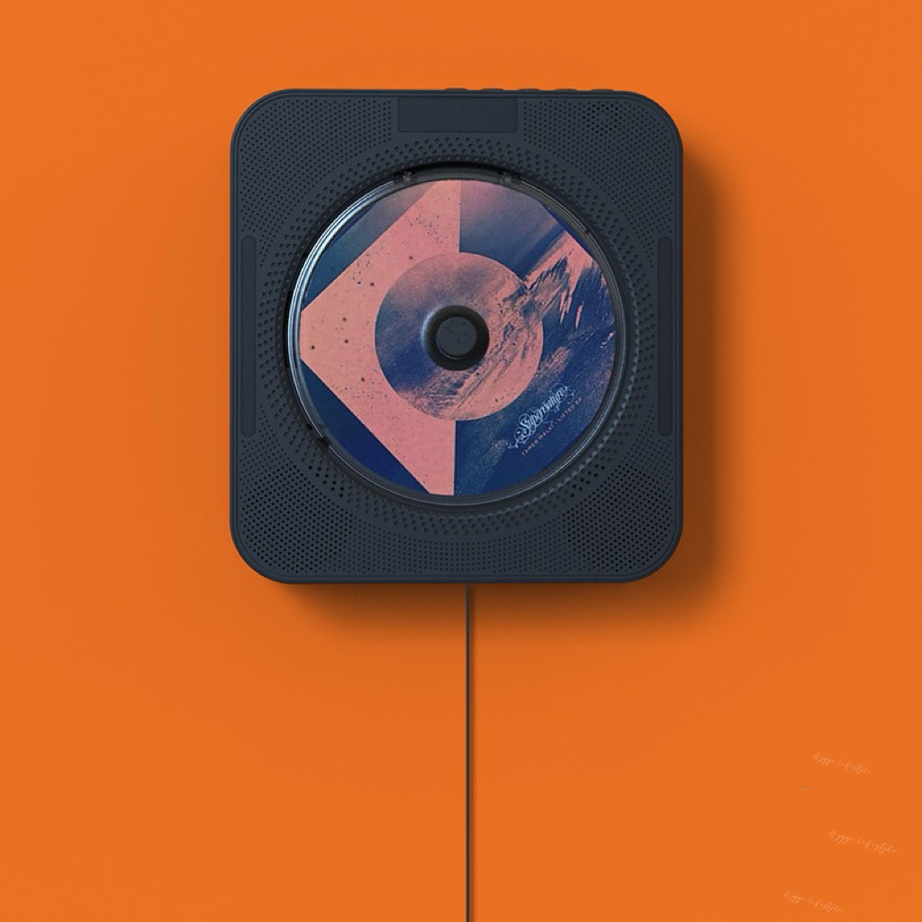 โปรแกรมเล่นซีดีแบบญี่ปุ่นสีม่วงรุ่นใหม่ เครื่องเรียน CD เครื่องเล่น CD PLAYER