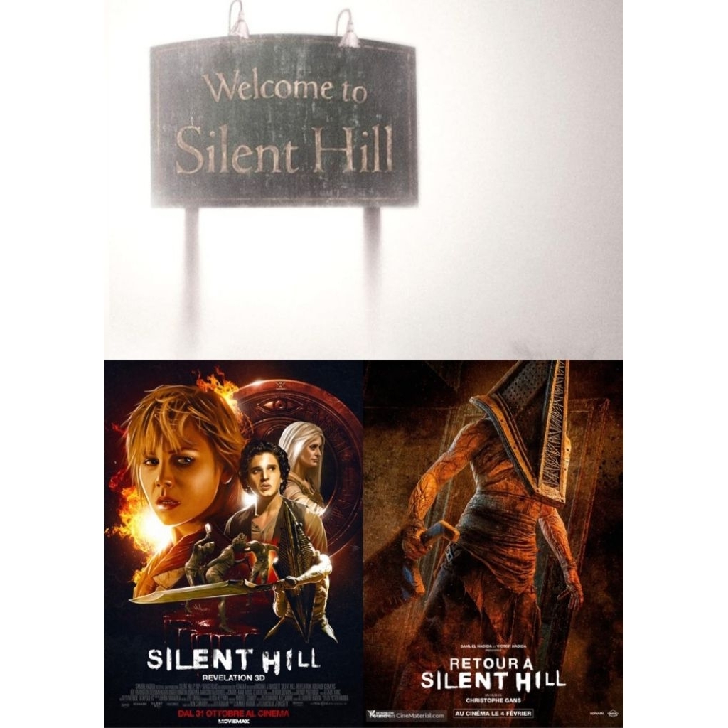 ของสะสมสำหรับเครื่องเล่นBlu-ray+DVD ปก+สกรีนแผ่น Silent Hill (2006-2026) เมืองห่าผี