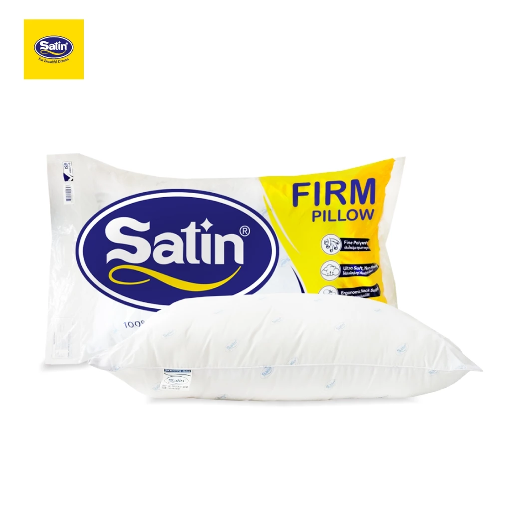 Satin หมอนหนุน  ขนาด 19” x 29”  ของแท้ 100% ผลิตใหม่ล่าสุด thumbnail 3
