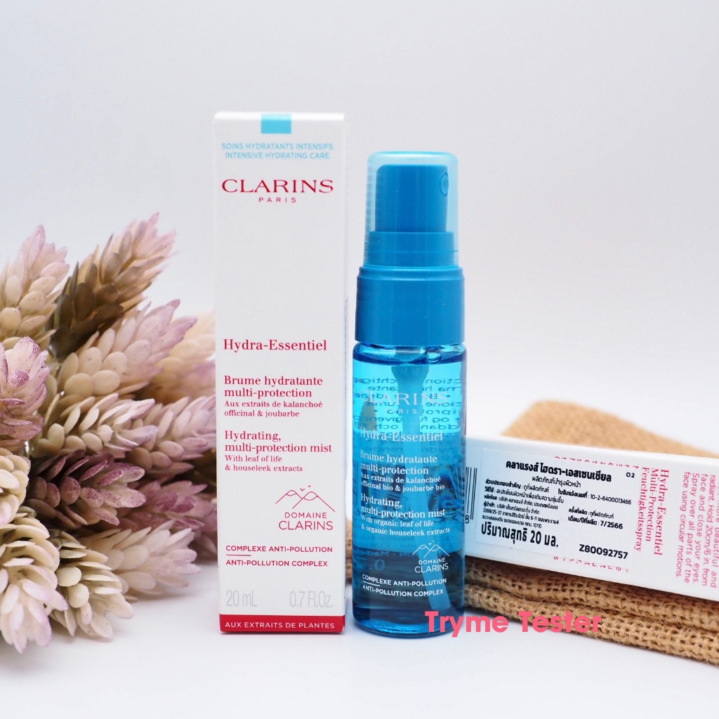 ฉลากไทย Clarins Hydra-Essentiel Hydrating Multi-Protection Mist 75ml. ราคา ถูกที่สุด ดีลบีเคเค แกลเลอรีภาพที่ 3