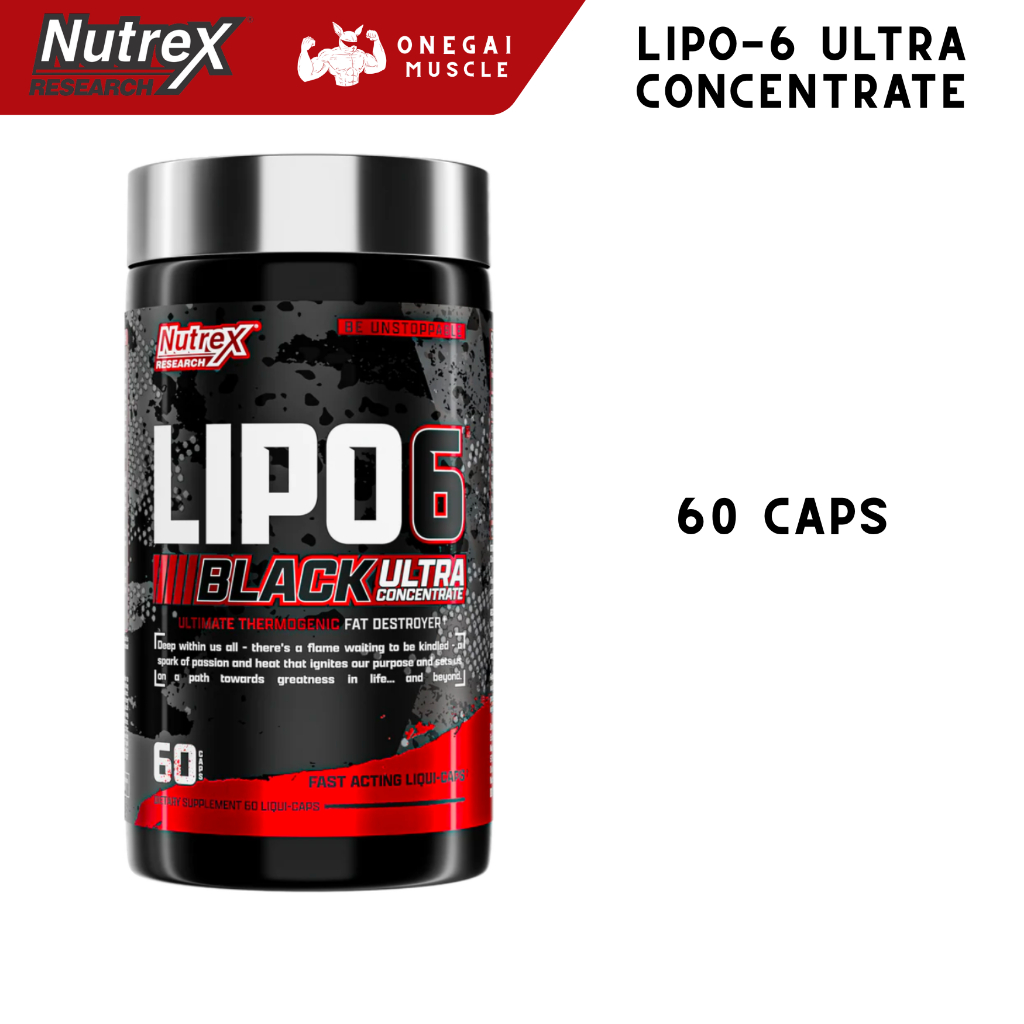 Nutrex Lipo-6 Black Intense Ultra Concentrate 60 Capsule, nutrex intense, nutrex