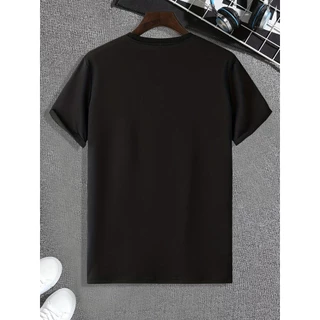 Fanfei เสื้อยืดผู้ชาย คอกลม แขนสั้น ลายเท่ๆ เสื้อ T-shirt แฟชั่นชาย สไตล์เกาหลี [ส่งเร็ว 24 ชม.]