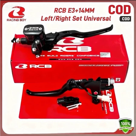 2026 New RCB มือเบรค UNIVERSAL MASTER E3 14 มม. ชนิดไฮดรอลิก Racing Boy 100%ของแท้