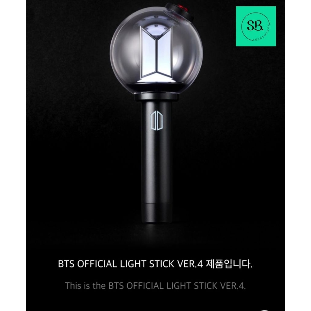 *พร้อมส่ง*แท่งไฟ BTS OFFICIAL LIGHT STICK VER.4