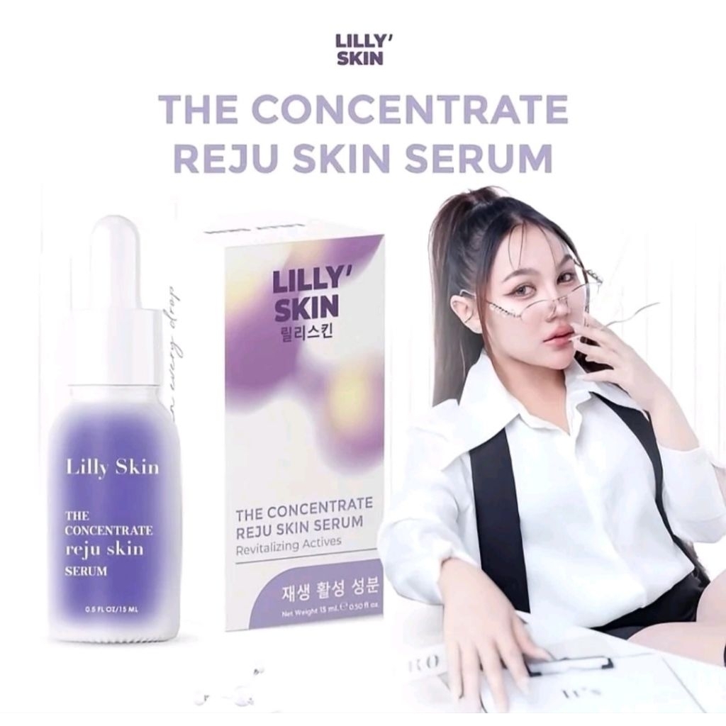 เซรั่มลิลลี่ รีจู ของแท้💯 เซรั่มบำรุงผิว ลดความหมองคล้ำ เพิ่มความชุ่มชื่นผิวอิ่มฟู