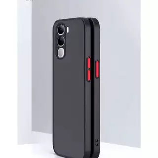 เคสขอบสีหลังด้าน VIVO Y21D Y31 5G Y03 Y18 V60 V60lite V50 Y04/Y04S Y29 Y39 Y27 Y28 Y27S Y28S Y02/Y02S/Y35/Y20/Y21 025