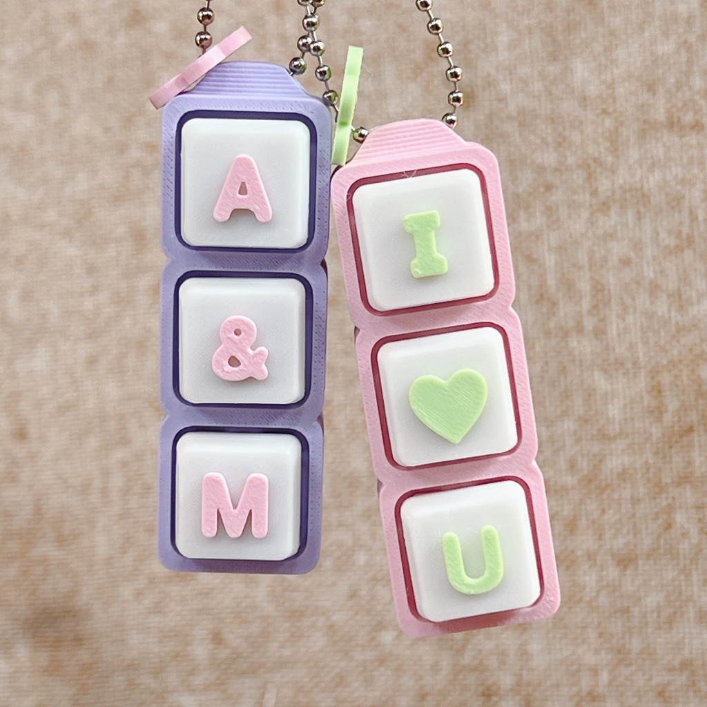 ส่งไว keycaps พวงกุญแจคีย์แคป 3D Custom พวงกุญแจปุ่มกด clicker ชื่อ giveaways ของจวัญปัจฉิม ของที่ระลึก ราคา ถูกที่สุด ดีลบีเคเค แกลเลอรีภาพที่ 7