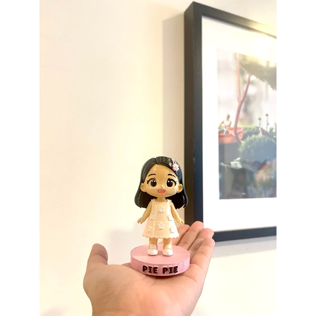 โมเดล 3 มิติ สั่งทำรูปคน สัตว์เลี้ยง (3D Print) ของขวัญวันเกิด รับปริญญา วันครบรอบ ฟรี! กล่องของขวัญ (Paper Can) thumbnail 10