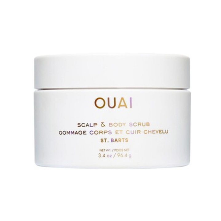 OUAI St. Barts Scalp & Body Scrub 96.4ml. เซนต์บาร์ต บอดี้ สครับ สำหรับหนังศีรษะ และ ผิวกาย