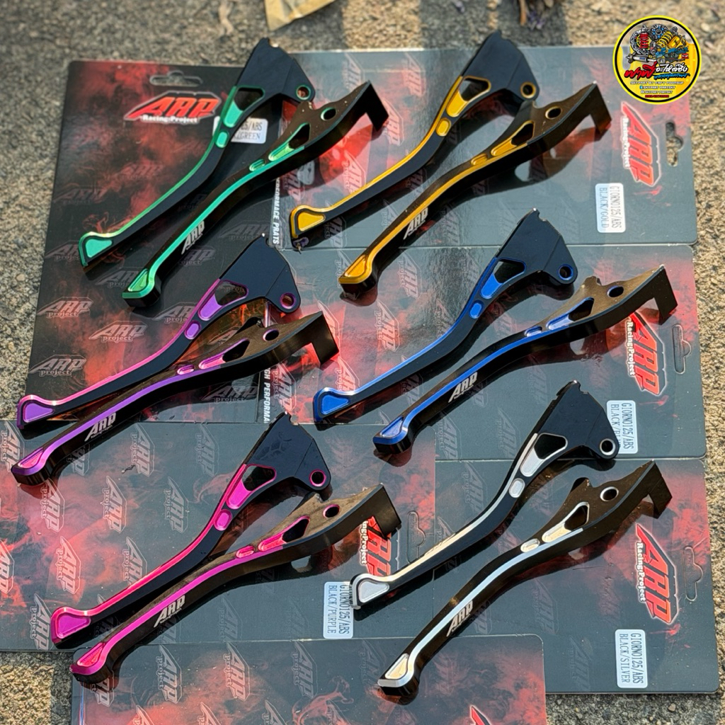 มือเบรคGiorno รุ่นABS+ มือเบรคARP จีออโน่ABS+ทูโทน ก้านเบรค มือเบรคCNC ARP Racingproject