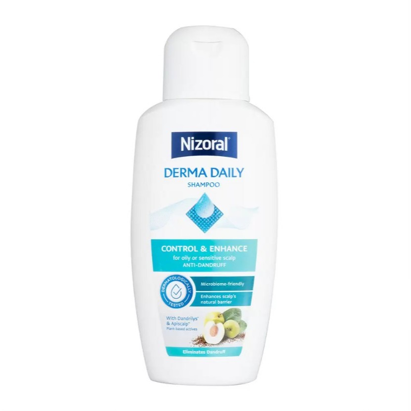 Nizoral derma daily shampoo for oily & sensitive scalp 200 ml แชมพูขจัดรังแค ไนโซรัล