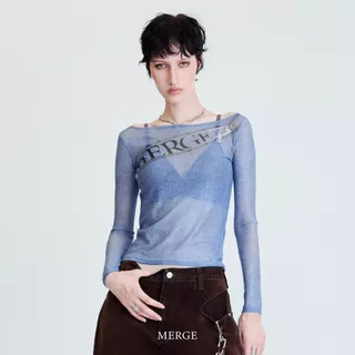 Merge Official - Rowie Sheer Top (พร้อมส่ง)