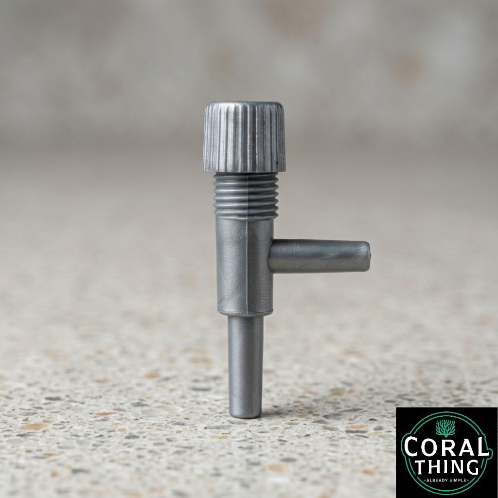 วาล์วปรับลมตู้ปลา Air Valve 4/6mm ใช้กับหัวทราย กรองฟองน้ำ อุปกรณ์ตู้ปลา