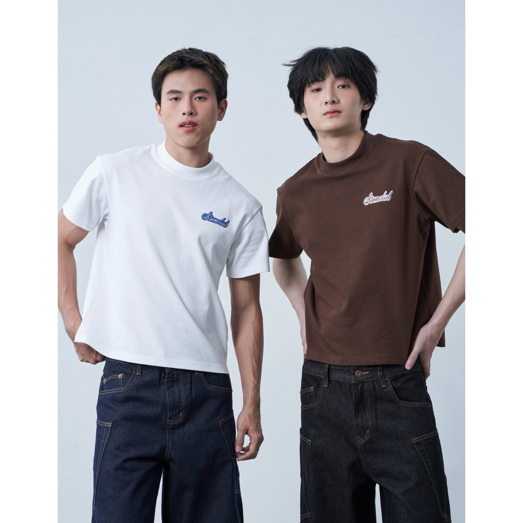 STRM Club Archive Tee เสื้อยืดแขนสั้นทรงครอปคอฟิต A1 – โปรปัง