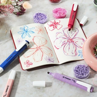 [ใหม่] STABILO Swing cool Nature Colors Wildflowers ด้ามเดี่ยว