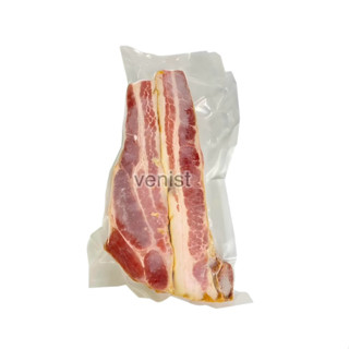 เบคอนรมควันแท้ หัวท้ายเบคอนแบบหนา 1 kg. ของแท้แปรรูปจากหมูสา…