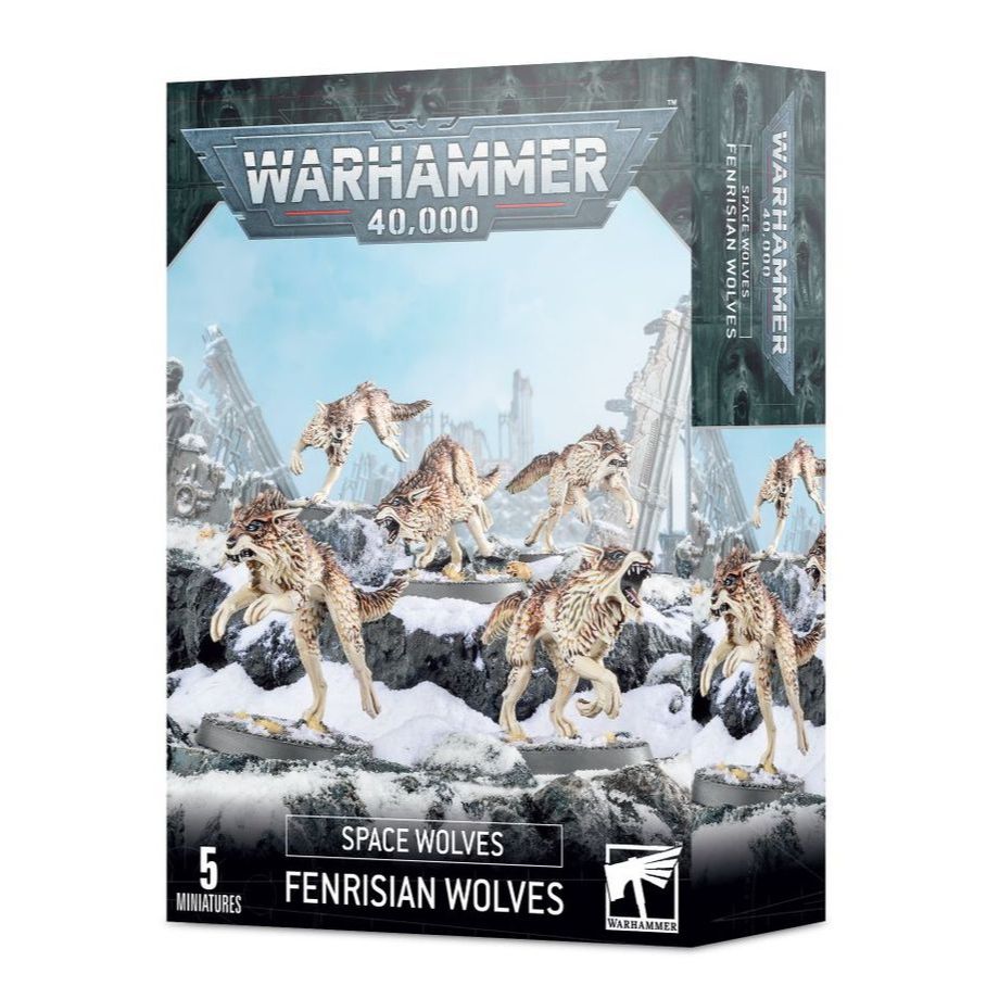 Warhammer 40k : Space Wolves : Fenrisian wolves