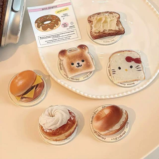 (ส่งทันที!) Supercase | ที่ตั้งมือถือ แม่เหล็ก Bakery Magnatic Griptok Popsocket ขาตั้งโทรศัพท์ ขนมปัง