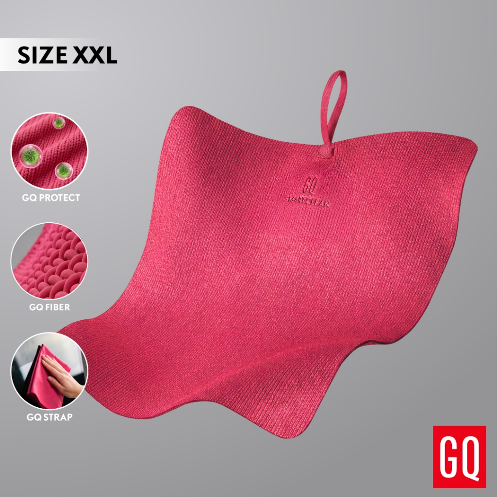 GQ Smart Clean ผ้าไมโครไฟเบอร์ทำความสะอาดพื้นผิว ไซซ์ XXL