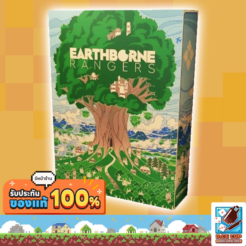 [ของแท้] Earthborne Rangers (Core Box Eco Pack) Board Game (สินค้ามีรอยถลอกทุกกล่องนะครับ)