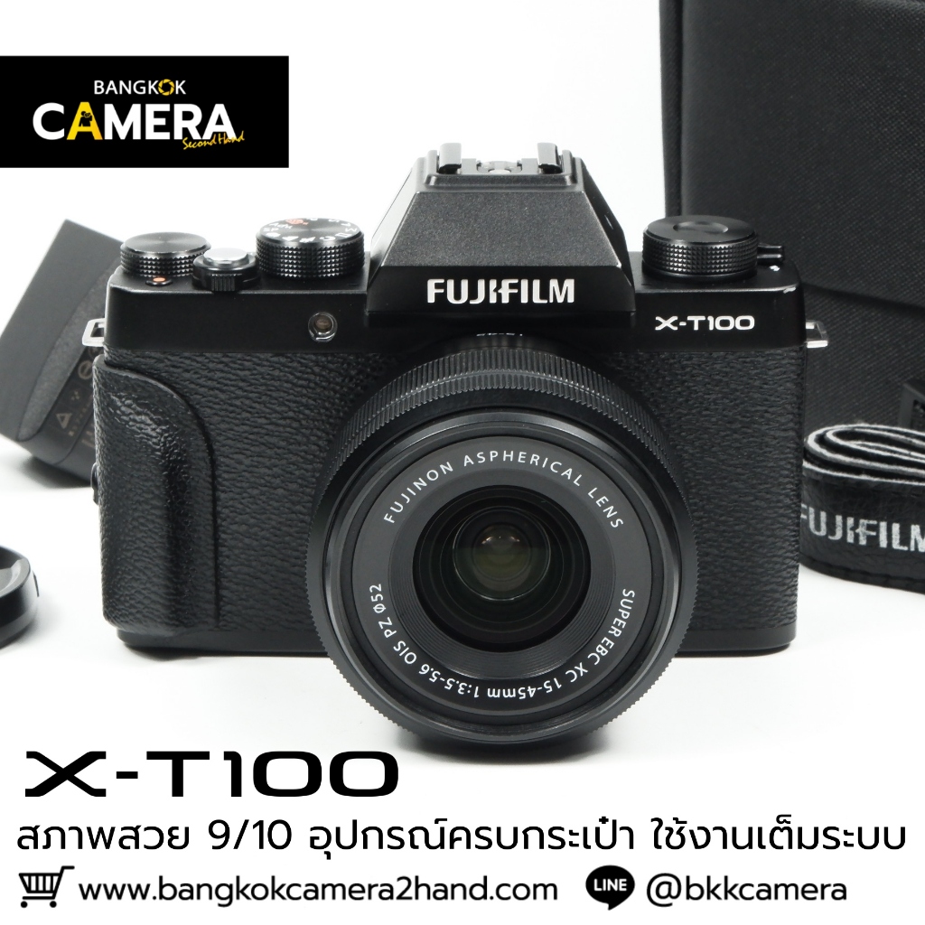 Fujifilm XT100 เลนส์มือ2 เลนส์มือสอง หน้าชัดหลังเบลอ เลนส์ละลาย กล้องมือ2 กล้องมือสอง เลนส์ฟิกส์