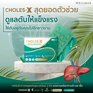 CHOLES-X คอเลส เอ็กซ์ ผลิตภัณฑ์เสริมอาหาร สารสกัดจาก VitaminD3 DHA VitaminK2-7 EPA DHA Olive Extract