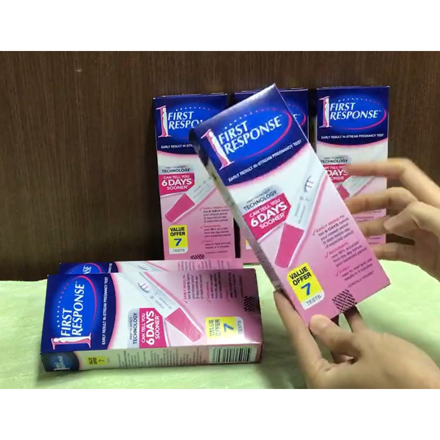 (ส่งด่วน ส่งไวทุกวัน)แบ่งขาย 3แท่ง ที่ตรวจครรภ์ First Response pregnancy test