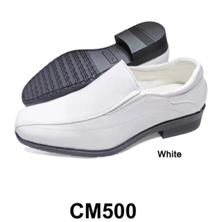 CSB รองเท้าคัชชูหนัง CM500 สีขาว ไซส์ 39-47