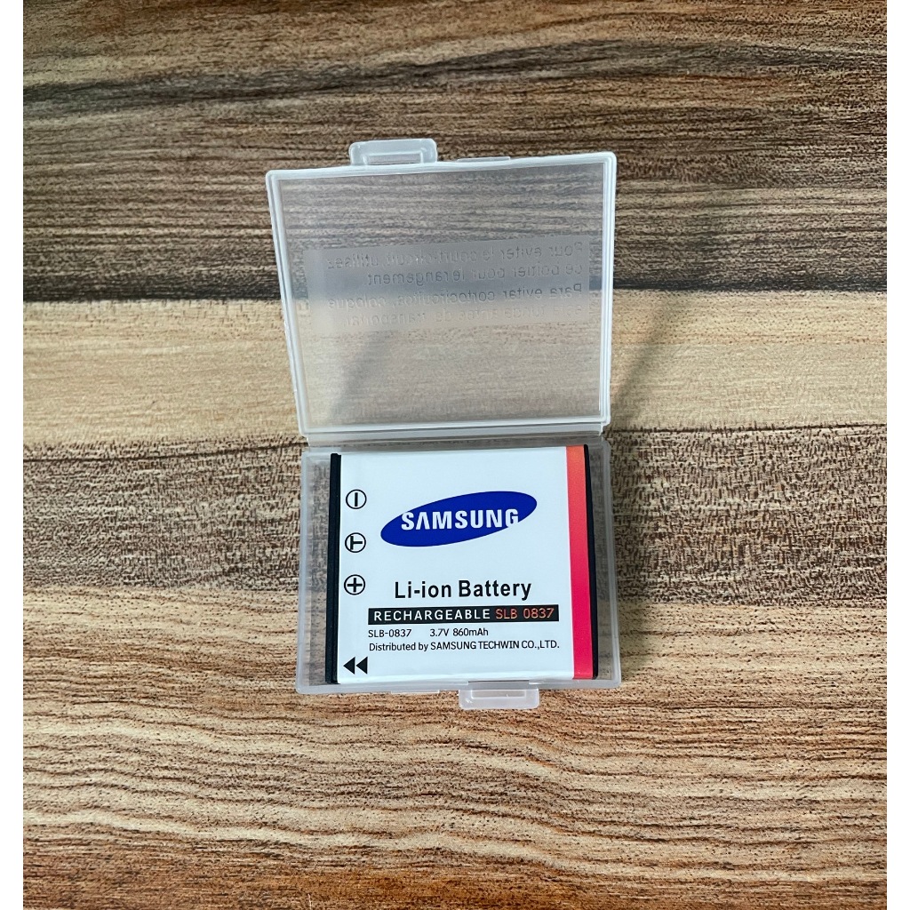 เหมาะสําหรับ Samsung Blues i5 i6 i50 L73 NV3 NV5 NV7 กล้อง SLB-0837 เครื่องชาร์จแบตเตอรี่