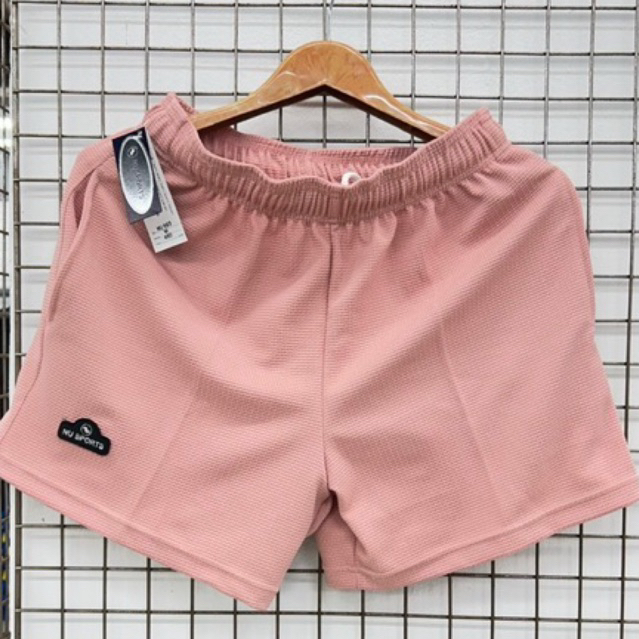 shorts collection - กางเกงขาสั้นสีพื้น ผ้าวาฟเฟิล