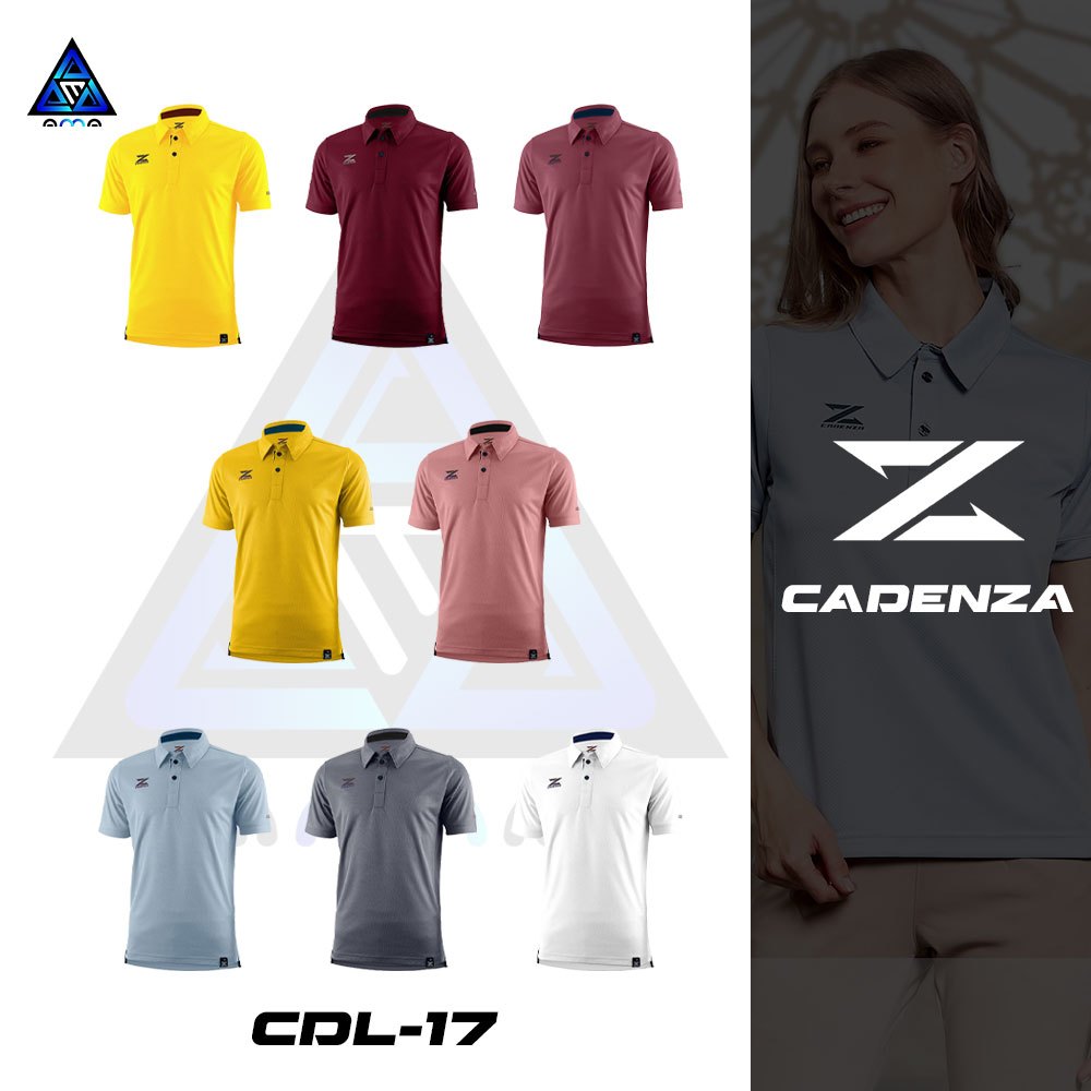 ลดแล้วลดอีก30%  CADENZA รุ่น PREMIUM รหัส CDL-17 คาเดนซ่า เสื้อโปโล แท้100%