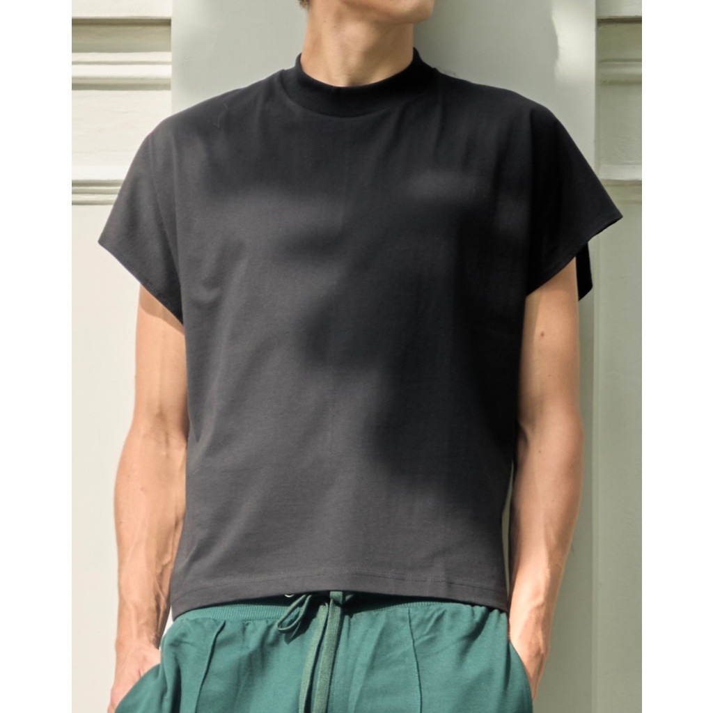 Hiptrack Oversized Tank Top เฟดดำ