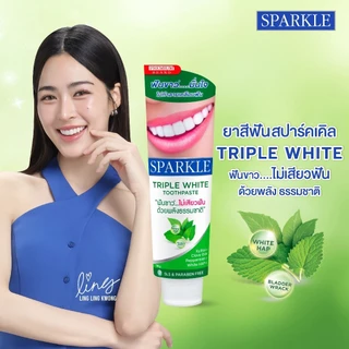 [แพ็ค 6] SPARKLE ยาสีฟัน สปาร์คเคิล ทริปเปิ้ลไวท์ 100 กรัม สูตร Triple White (10SK00029X6)