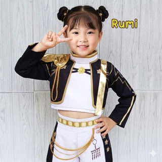 พร้อมส่ง Kpop Demon Hunters ชุด Cosplay Rumi Mira Zoey สำหรับเด็ก ภาพจากสินค้าจริง คุณภาพดี