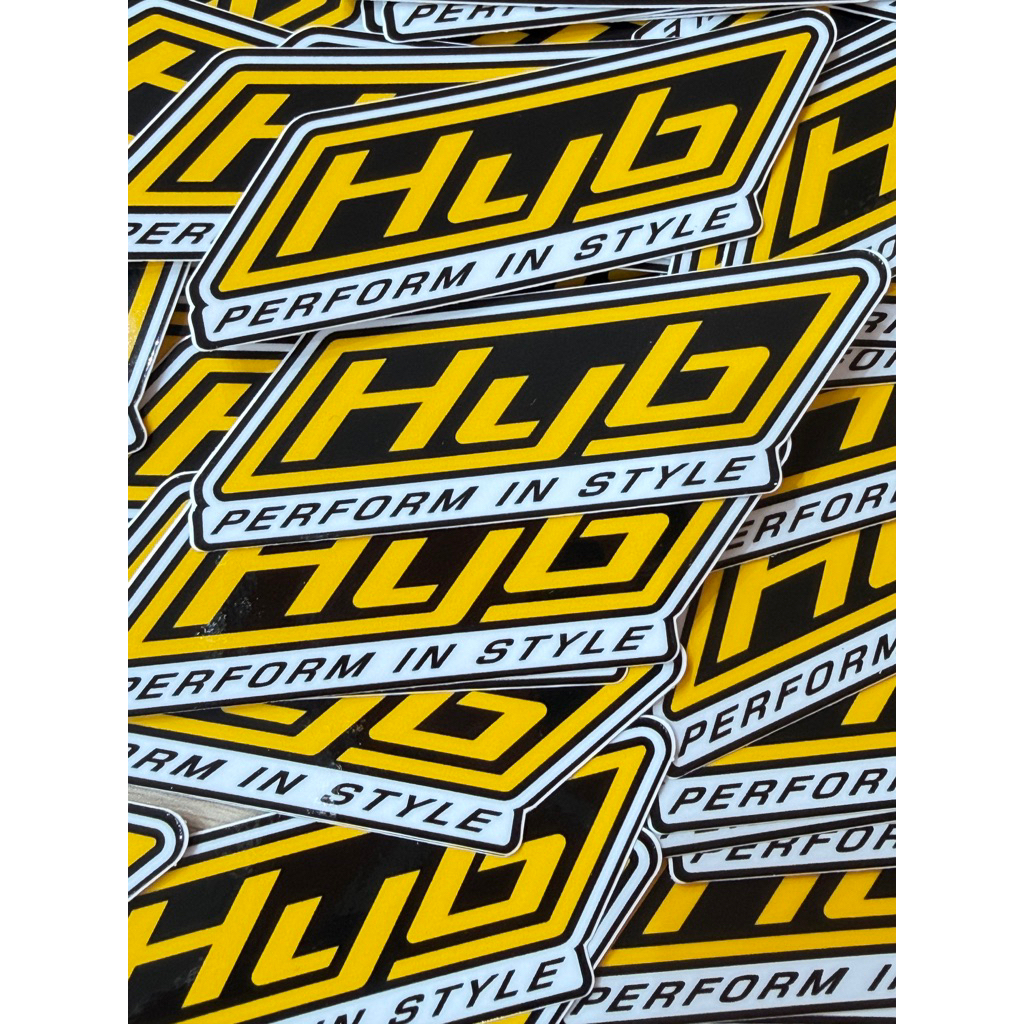 สติ๊กเกอร์HYBแท้ สติ๊กเกอร์แบบสกรีน