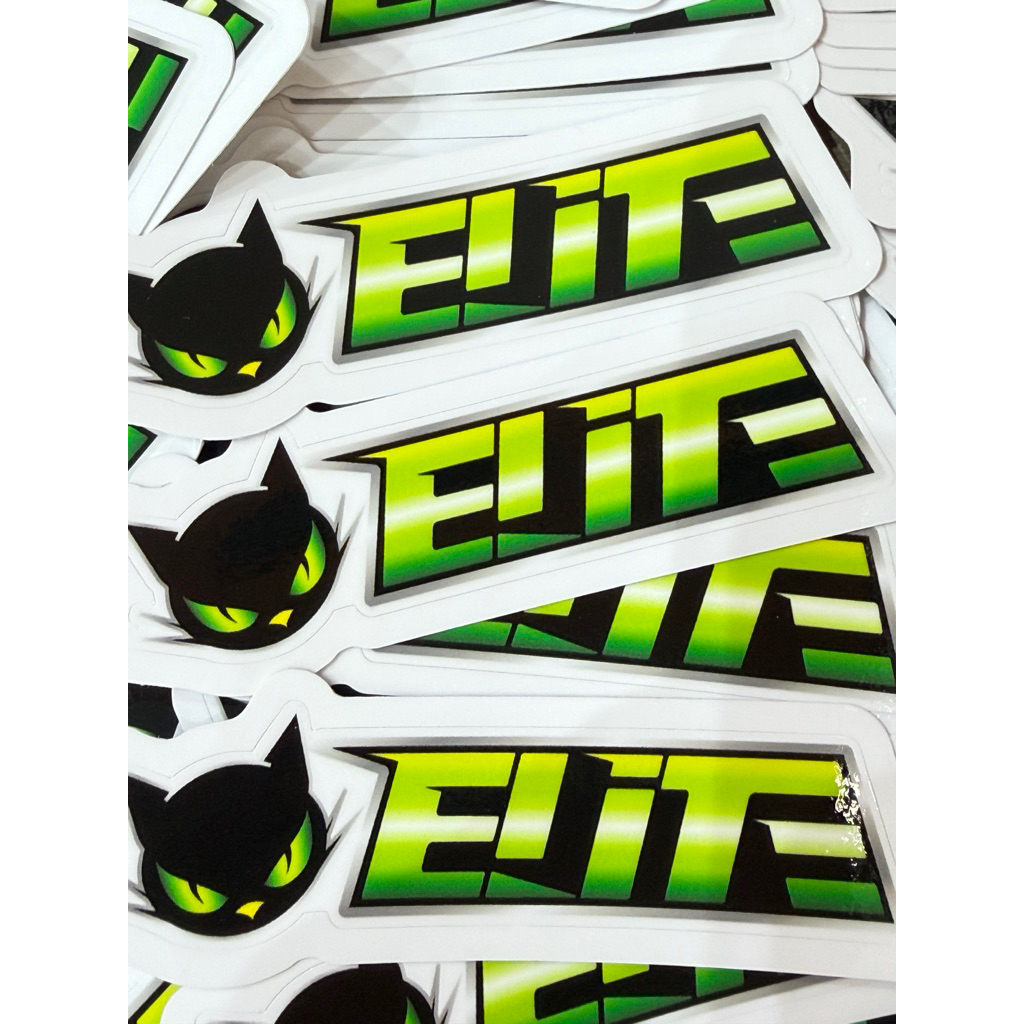 สติ๊กเกอร์Eliteแท้ สินค้าพร้อมจัดส่ง