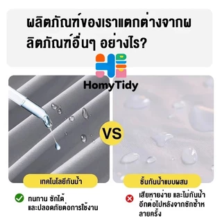 ผ้ารองกันเปื้อน ปลอกป้องกันที่นอน ที่นอน (กันน้ำได้ 100%) 6/5/4/3ฟุต มียางรัดมุม 4ด้าน ผ้าปูที่นอนกันน้ำ
