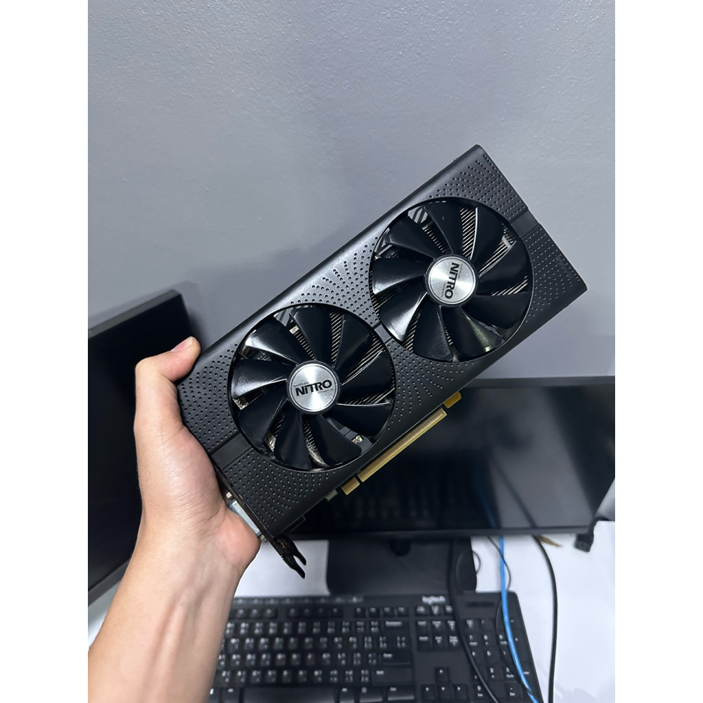 NITRO RX480 4GB พร้อมใช้งาน อ่านรายละเอียดก่อนสั่งซื้อ (มีของพร้อมจัดส่ง)
