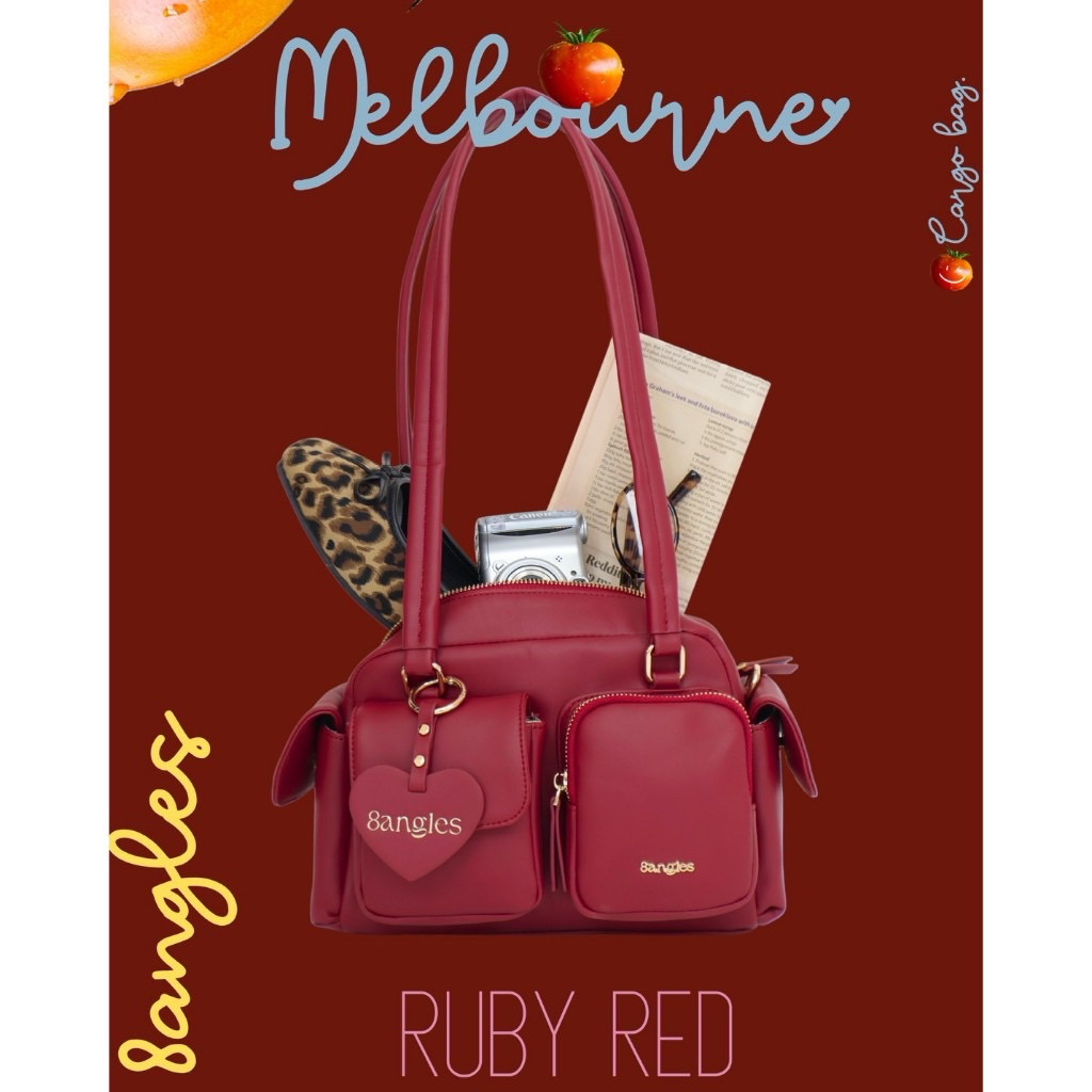 (มือสอง) 8angles-Ruby red
