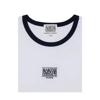 พร้อมส่ง | เสื้อยืด Marithe Francois Girbaud - Classic Logo Ringer Tee ส่งสินค้าทุกวัน รับประกันความพอใจ คืนเงินได้