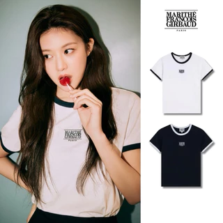 พร้อมส่ง | เสื้อยืด Marithe Francois Girbaud - Classic Logo Ringer Tee ส่งสินค้าทุกวัน รับประกันความพอใจ คืนเงินได้