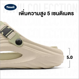 Tawii. Outdoor Slippers รองเท้าแตะ กันลื่น ระบายอากาศ ทนสึกหรอ