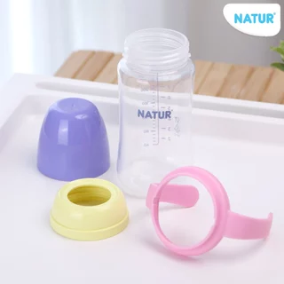 NATUR เนเจอร์ INFINIT ขวดนมอินฟินิท ขวดนมเด็กแรกเกิด ขวดนม DIY เลือกแบบเองได้ (อะไหล่ ฝาครอบ/ฝาเกลียว/แขนจับ DIY)
