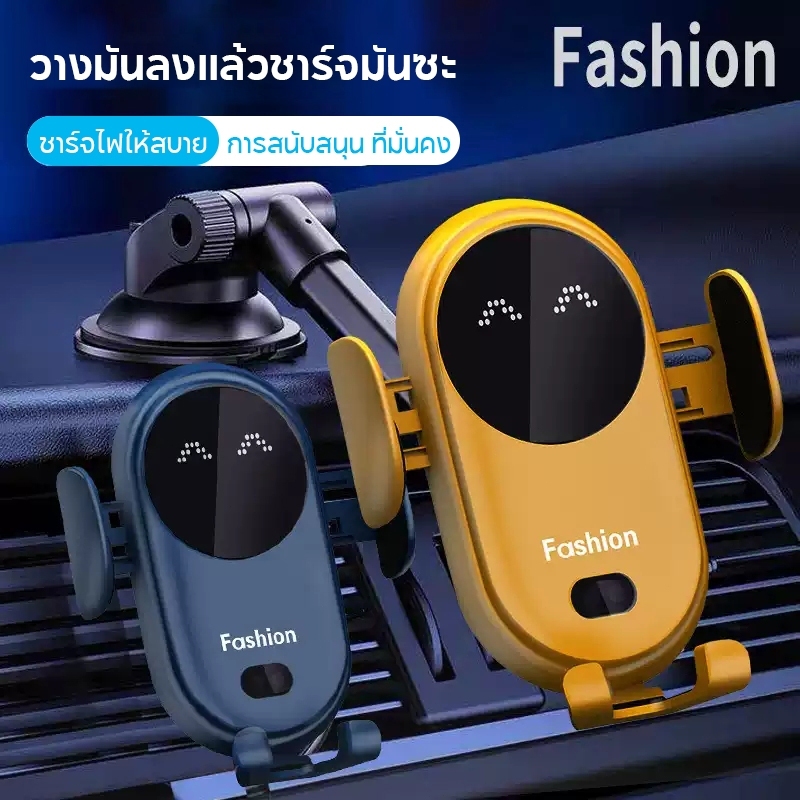 ที่วางโทรศัพท์ในรถยนต์แบบหมุนได้ 360 ที่ยึดโทรศัพท์มือถือในแผงควบคุมรถที่ยึดคลิปขาตั้งวางโทรศัพท์สำหรับระบบนำทางในรถยนต์