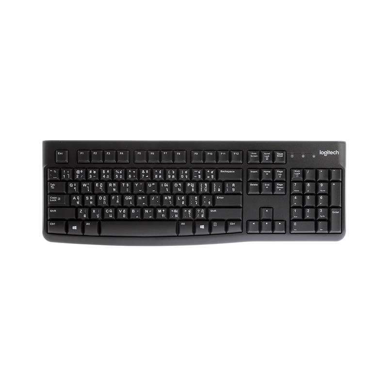 K120 Keyboard สาย USB-A ″LOGITECH″