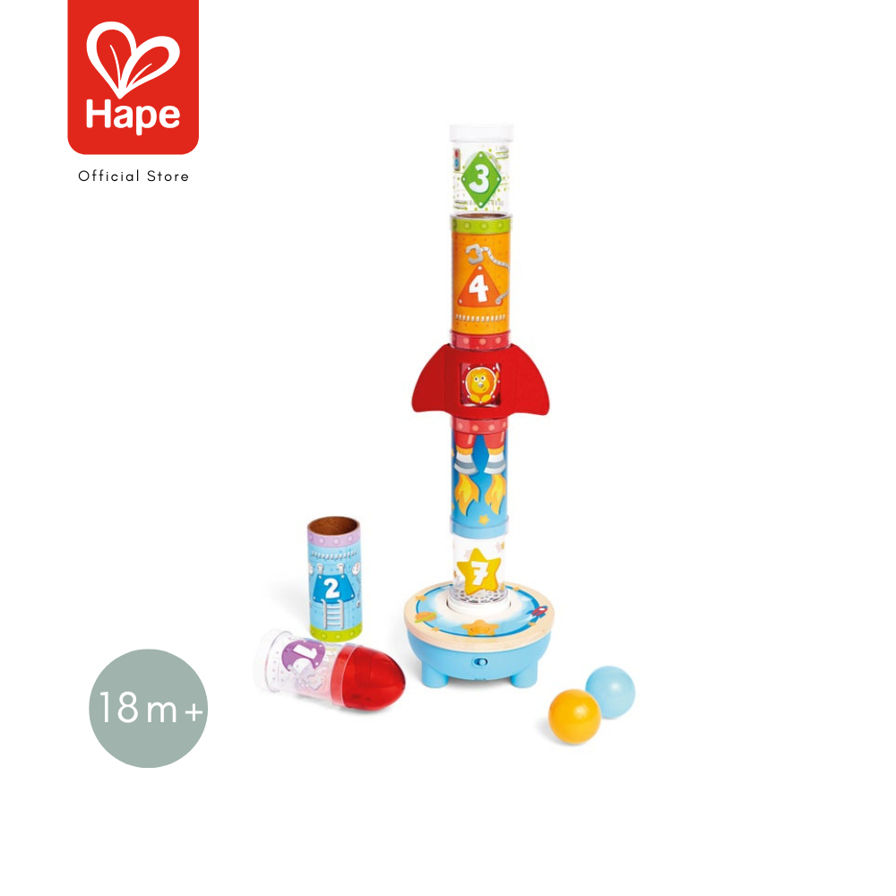 Hape - Rocket Ball Air Stacker จรวดเป่าลูกบอล 18M+ รูปที่ 7