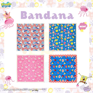 ผ้าโพกหัว BANDANA (SpongeBob SquarePants)