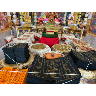 ผ้ายันต์พระพิฆเนศ มูลนิธิองค์กรทำดี รุ่นแรก A4