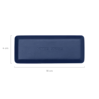 Sunnies Studios Hard Case + Cloth (กล่องแว่น มาพร้อมผ้าเช็ดเลนส์)