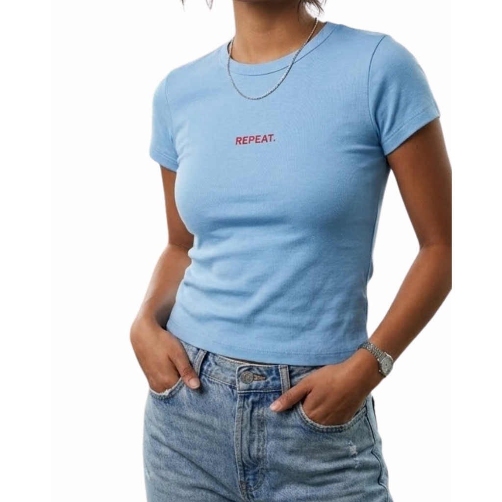 EVA Perfect Baby Tee (Sky Blue)